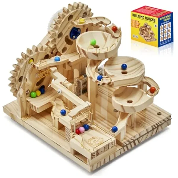 Kit de modelo eléctrico motorizado de madera, juego de modelo eléctrico con rompecabezas de madera, rompecabezas de madera, rompecabezas de madera 3D para adultos y niños para construir