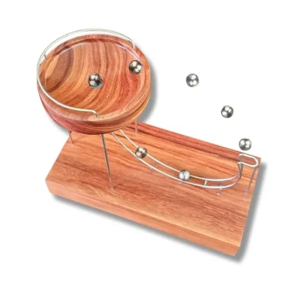 Perpetual Motion Device Simulator - William Le's Perpetual Marble Machine - Executive Desk Toy - Premium Version
